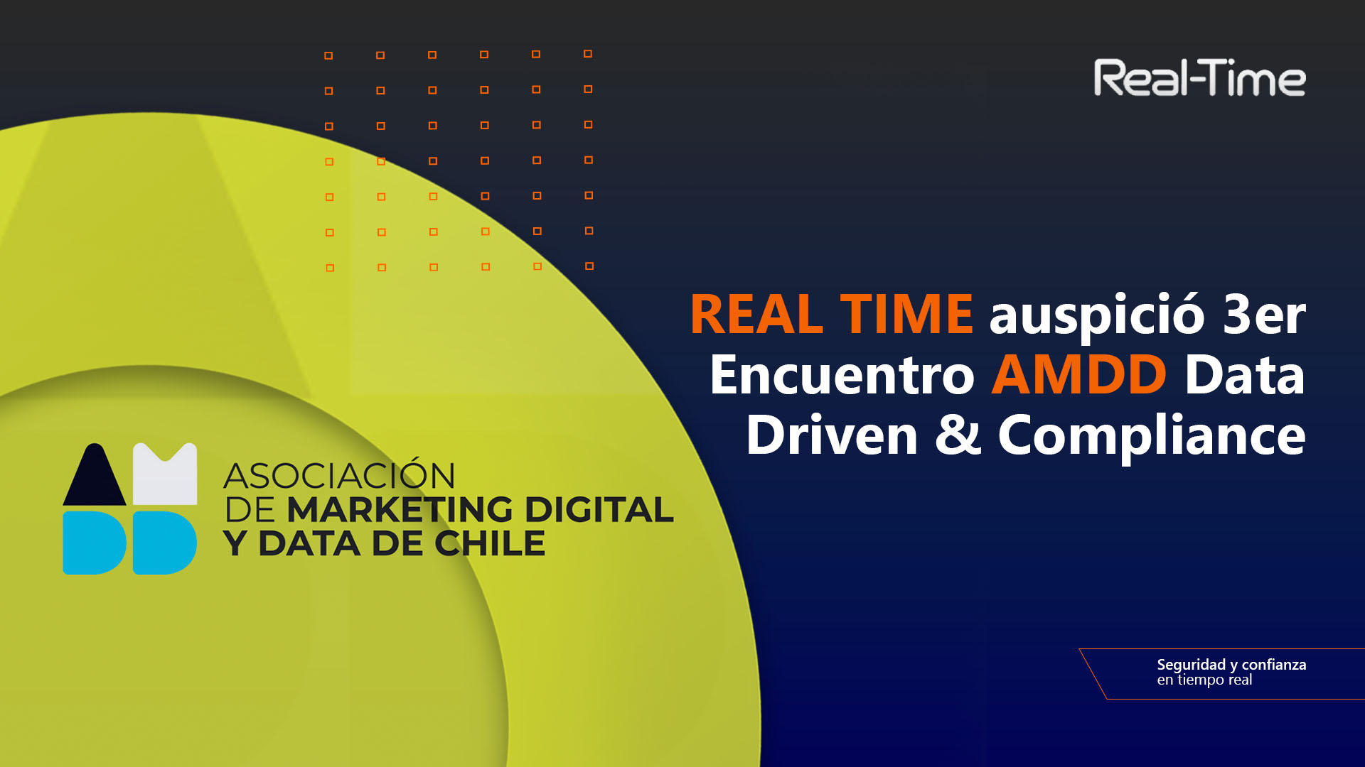 REAL-TIME auspició 3er Encuentro AMDD Data Driven & Compliance