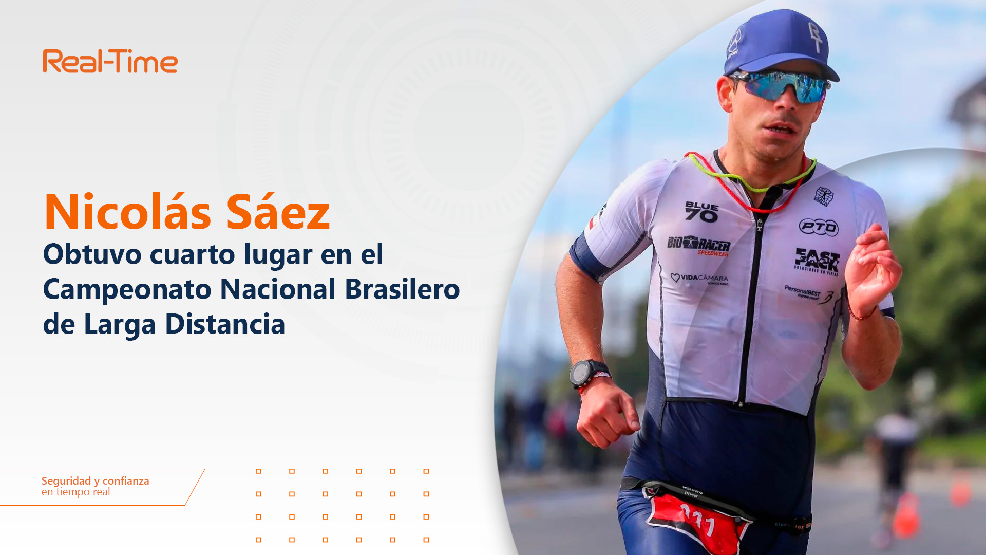 Nicolás Sáez obtuvo cuarto lugar en el Campeonato Nacional Brasilero de Larga Distancia