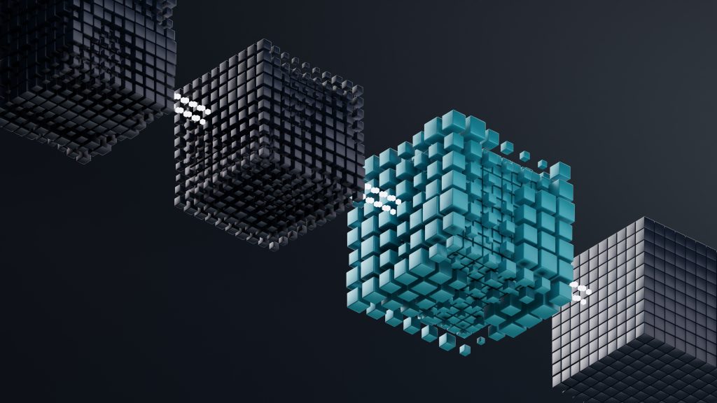ilustración blockchain